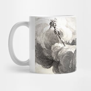 The goddess Folia and the god Eros Love holding hands Mug